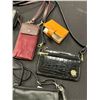 Image 5 : LOT OF 6 WALLETS & CROSSBODY PURSE  ASSORTED