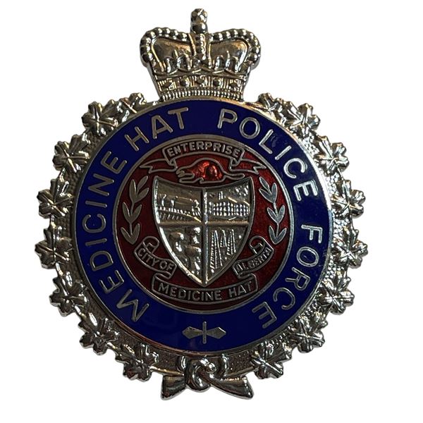 Medicine Hat Police Force Badge