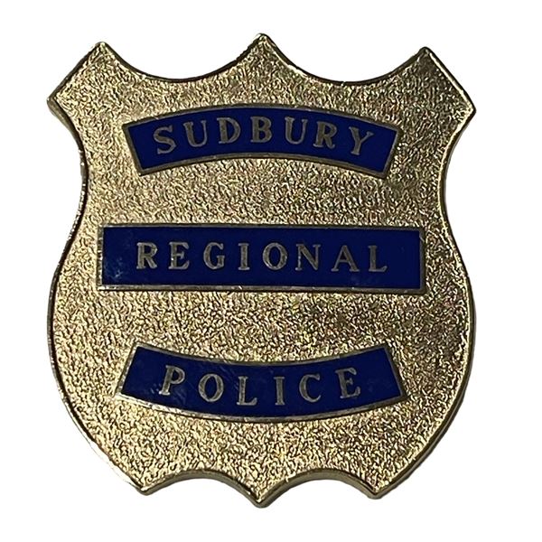 Sudbury Regional Police Wallet Badge