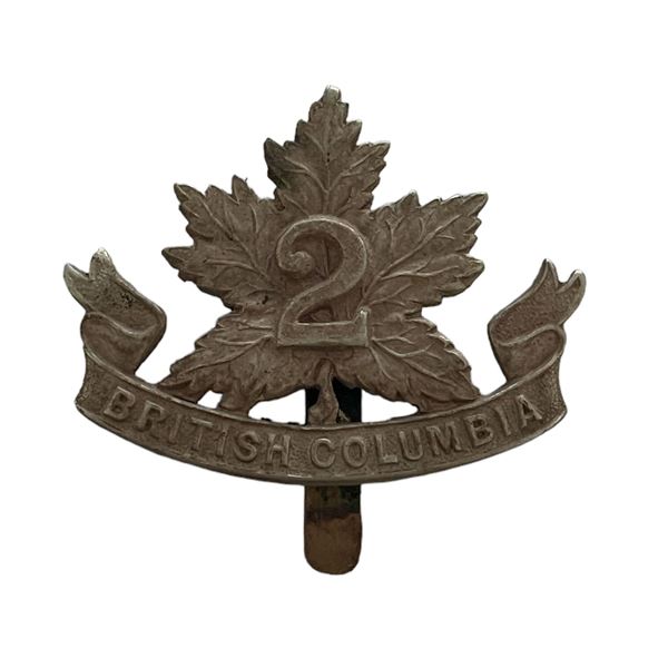 WW1 CEF 30th British Columbia Battalion Cap Badge