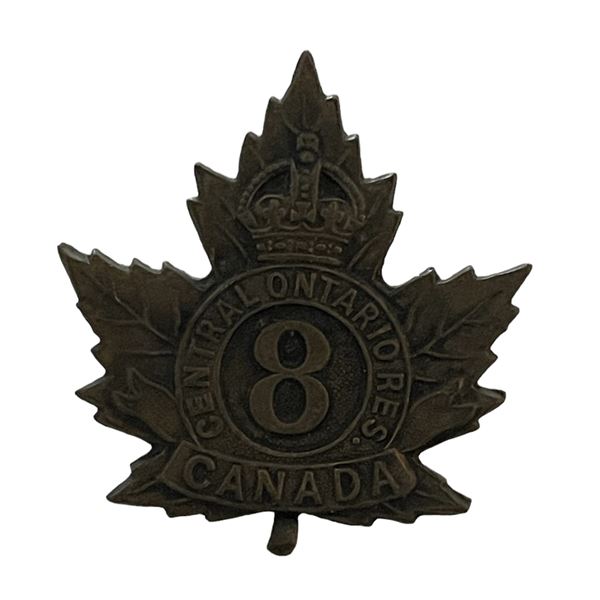 WW1 CEF 8th Central Reserve Regiment, Cap Badge