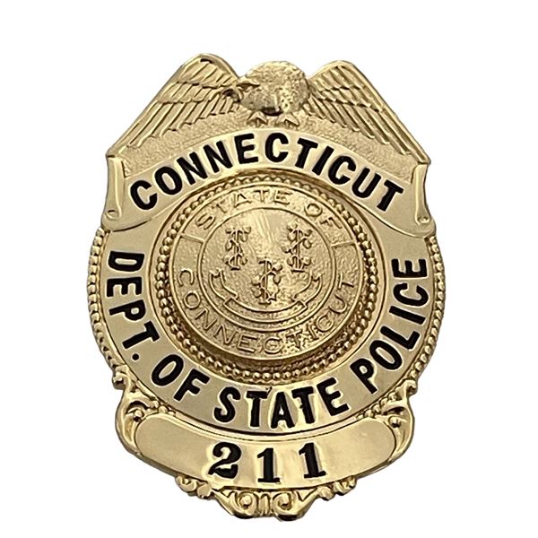 Connecticut Department of State Police Badge
