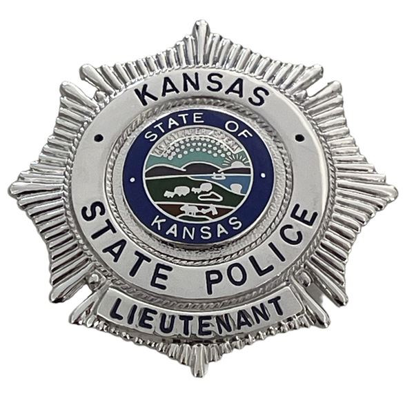 Kansas State Police Badge 