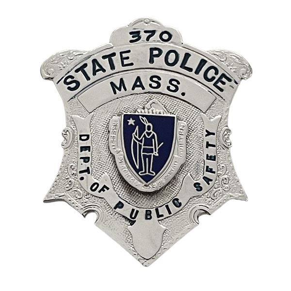 Massachusetts State Police Dept of Public Safety Badge