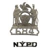 Image 1 : City of New York Police Badge & Shoulder Title
