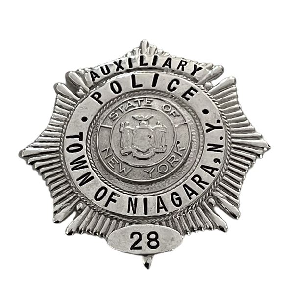 Town of Niagara New York Auxiliary Police Badge