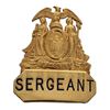Image 1 :  New York State Police Sergeant Badge