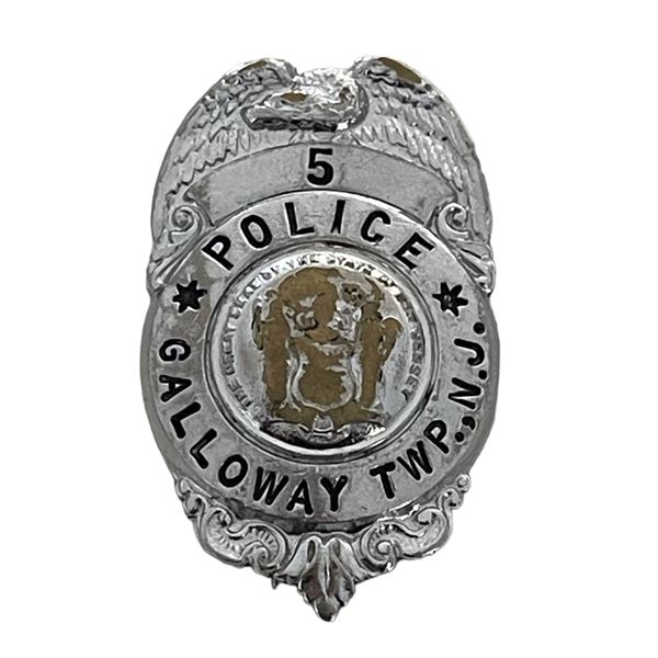 New Jersey Galloway TWP Police Badge