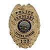 Image 1 : Topeka Kansas Police Sergeant Badge