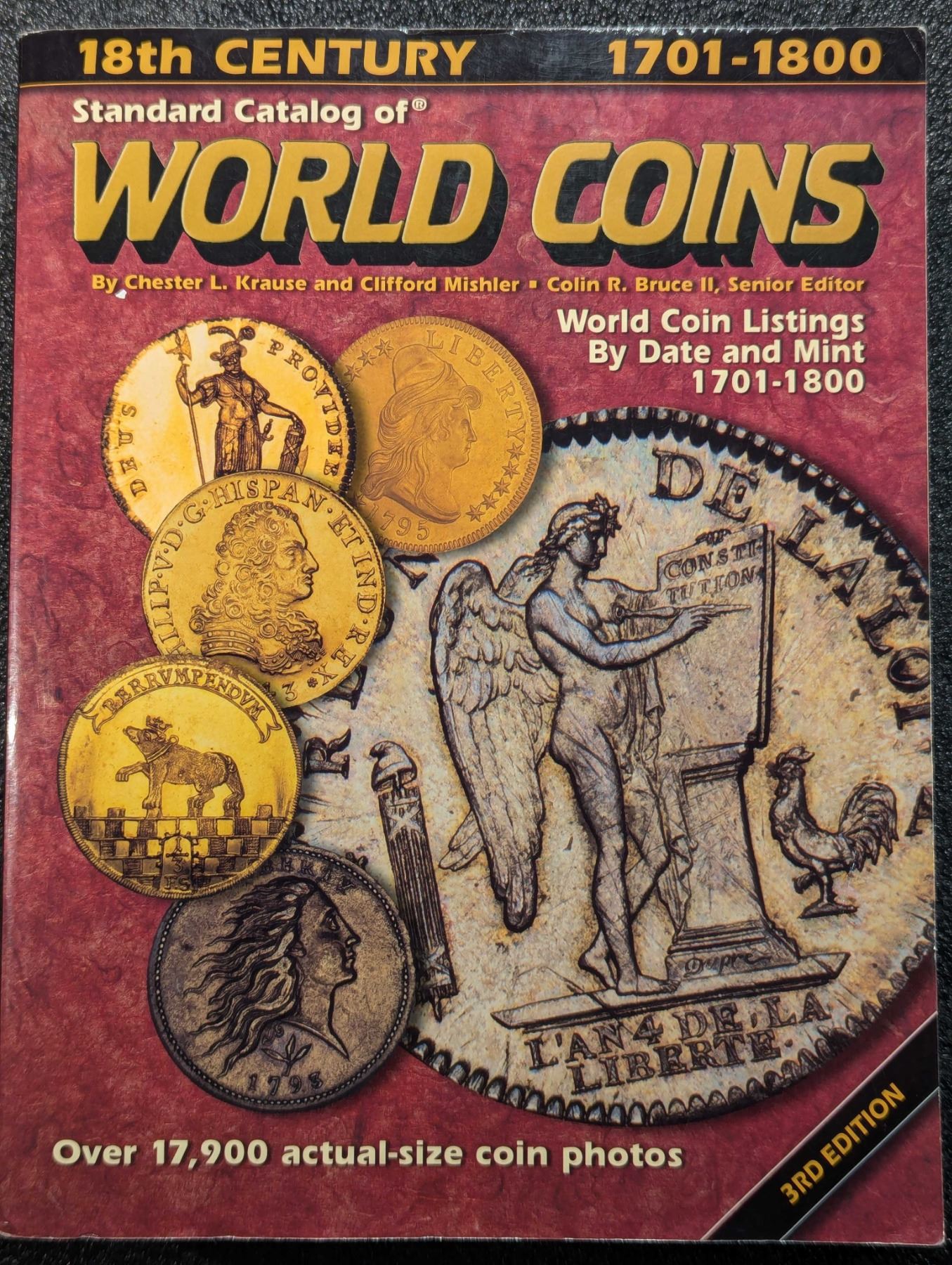 Krause Standard Catalog of World Coins 18th Century 1701 1800