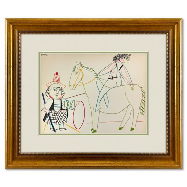 La Comedie Humaine 30.1.54-II by Picasso (1881-1973)