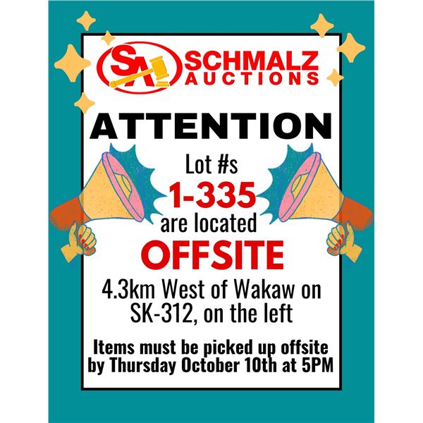 IMPORTANT LOCATION INFORMATION