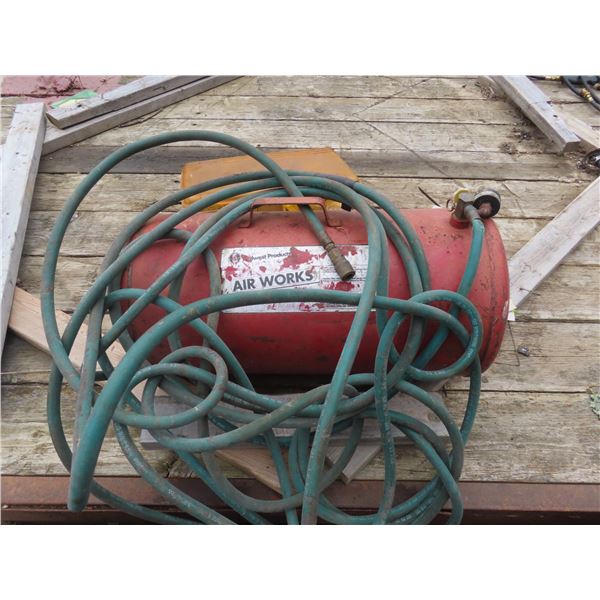 airworks portable air tank with hose