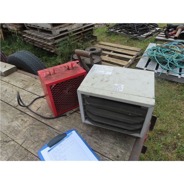 2 space heaters