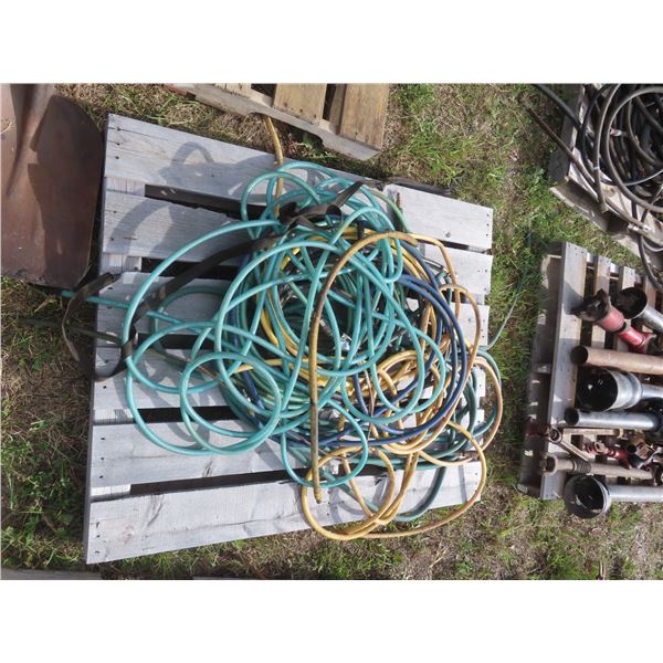 pallet of air hoses