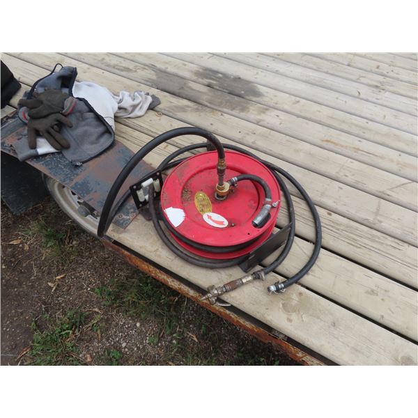air hose with reel