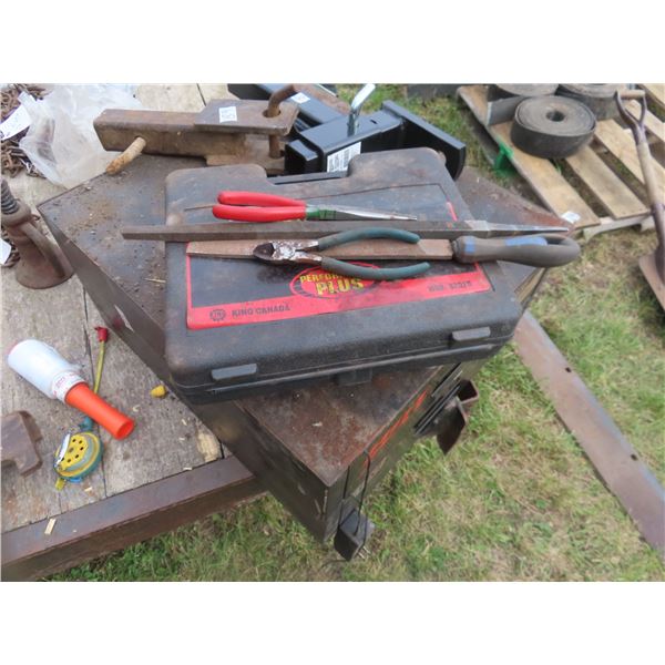 2 files and 2 pliers