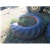 Image 3 : two tractor tires and rims 18.4-38