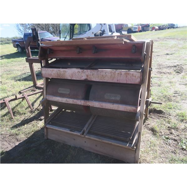 vintage Hart-Emerson double seed cleaner