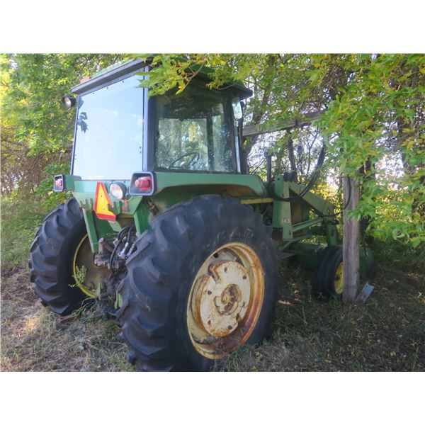 john deere tractor 4030 w/ front end loader *engine is seized*