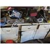 Image 1 : contents of shop bench (buyer is responisble to bring boxes or totes for loading)