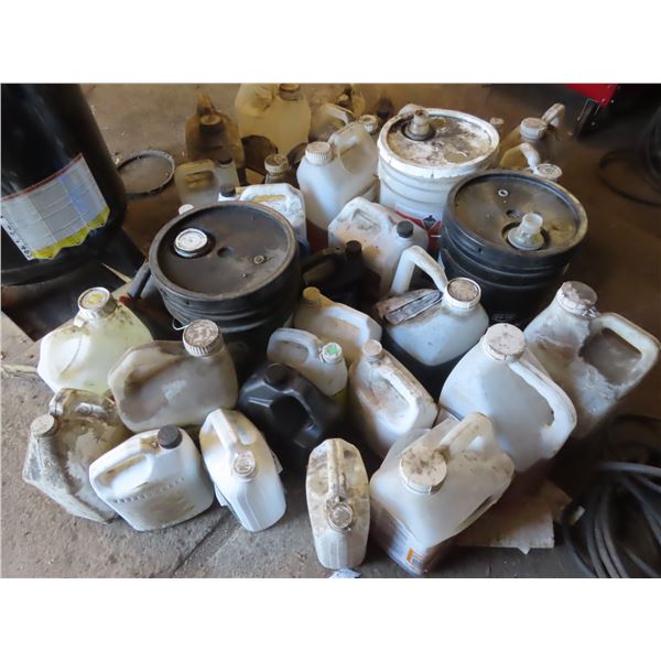 lot of AG fluids, oils, fertilizer, etc. - partials and unknown fluids