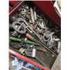Image 4 : 2pc tool box with assorted tools and hardware