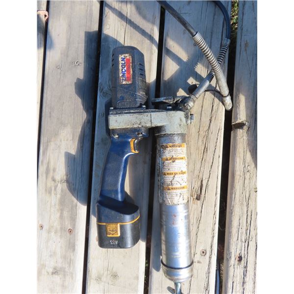 12v lincoln grease gun - no charger