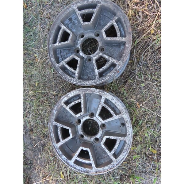 two ford rims 5x5.5