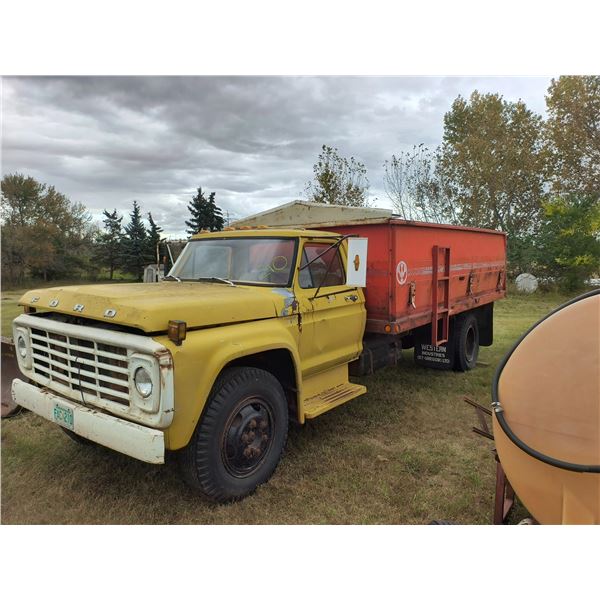 1976 Ford F600 Grain Truck VIN: F60DCA63025