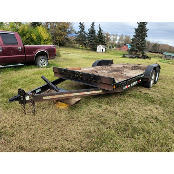 2011 18ft Trailtech tandem flatdeck trailer VIN: 2CUL2TJ98B2030340