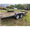 Image 4 : 2011 18ft Trailtech tandem flatdeck trailer VIN: 2CUL2TJ98B2030340
