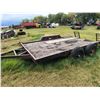Image 5 : 12ft tandem axle flatdeck trailer - no VIN