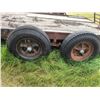 Image 6 : 12ft tandem axle flatdeck trailer - no VIN