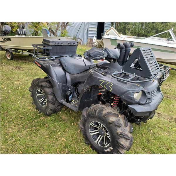 2008 Kawasaki Brute Force 750 4x4 quad VIN: JKAVFDD118B503366