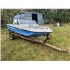 Image 1 : 14ft fibreglass Deltacraft boat with trailer - no VIN