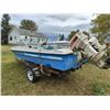 Image 6 : 14ft fibreglass Deltacraft boat with trailer - no VIN
