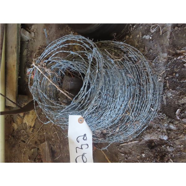 roll of barbed wire