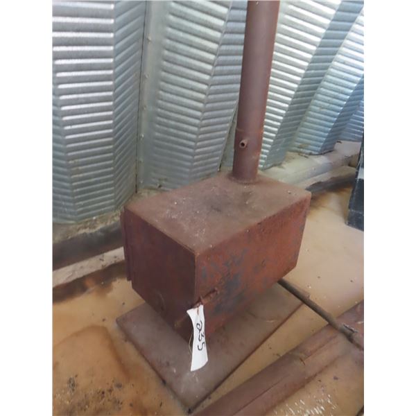 steel wood stove / camp stove