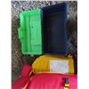 Image 2 : youth life jacket, tackle box
