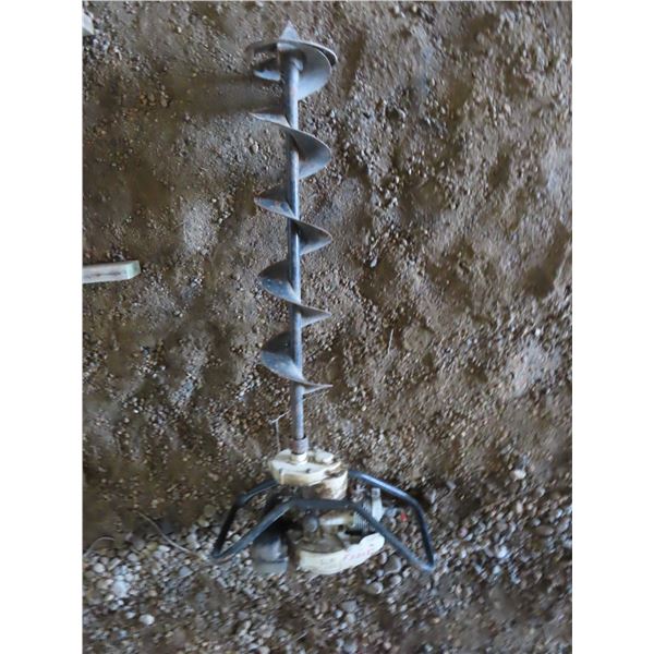 jiffy ice auger, tecumsen powered (untested)