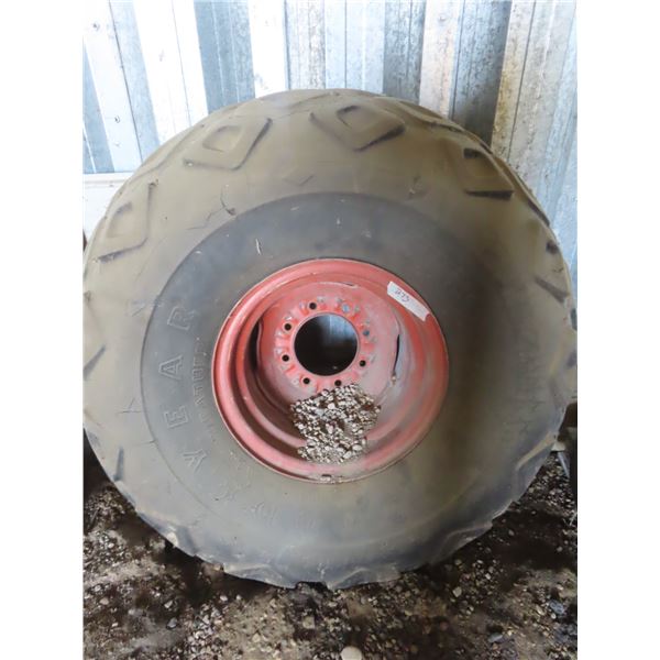 16.00-16 goodyear tractor tire and rim