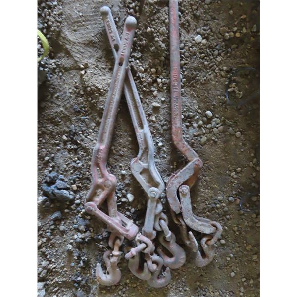 3 heavy duty chain binders