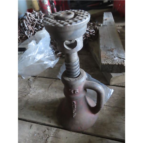 vintage bottle jack