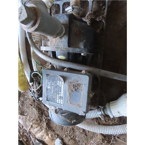 water pump and hose (untested)