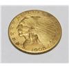 Image 1 : 1908 XF Grade $2.5 Gold Indian
