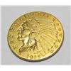 Image 1 : 1915 $2.5 Gold Indian XF Grade