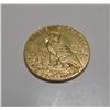 Image 2 : 1913 $2.5 Gold Indian XF AU Grade