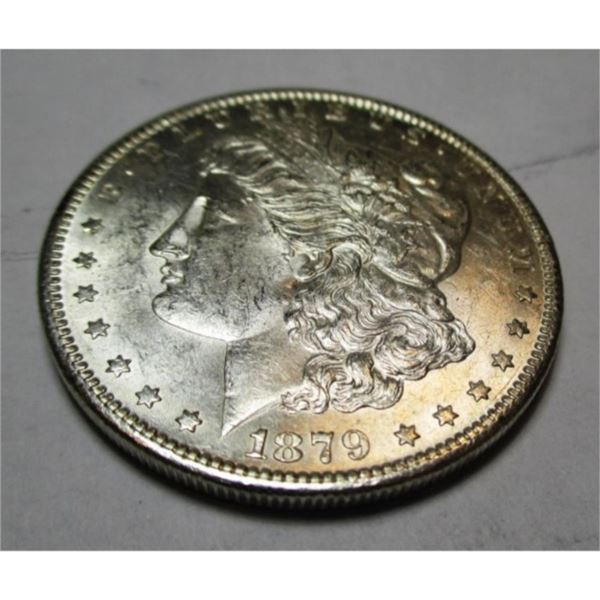 1879 s CH BU Morgan Silver Dollar