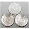 Image 2 : 1878-79-81 S Mint Bu Grade Morgan Dollar Set